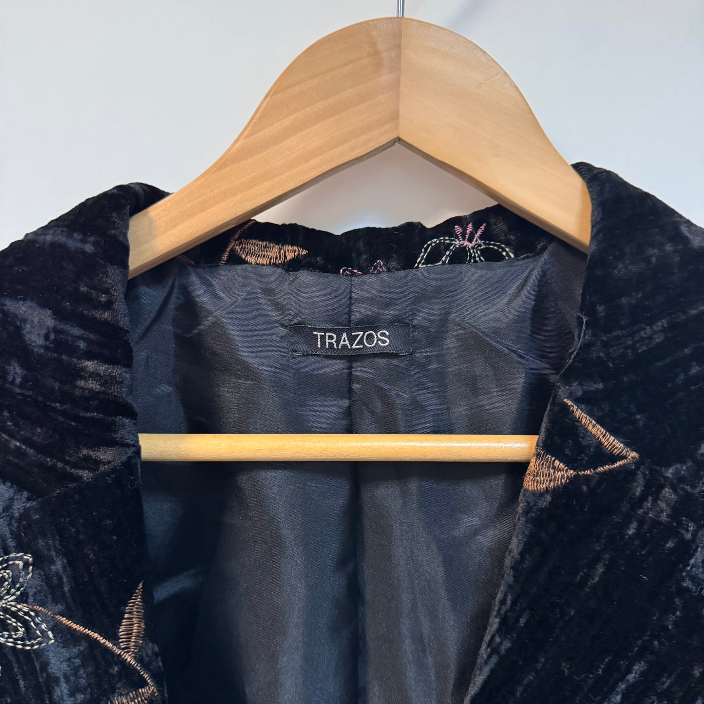 Blazer bordado floral Trazos M/L