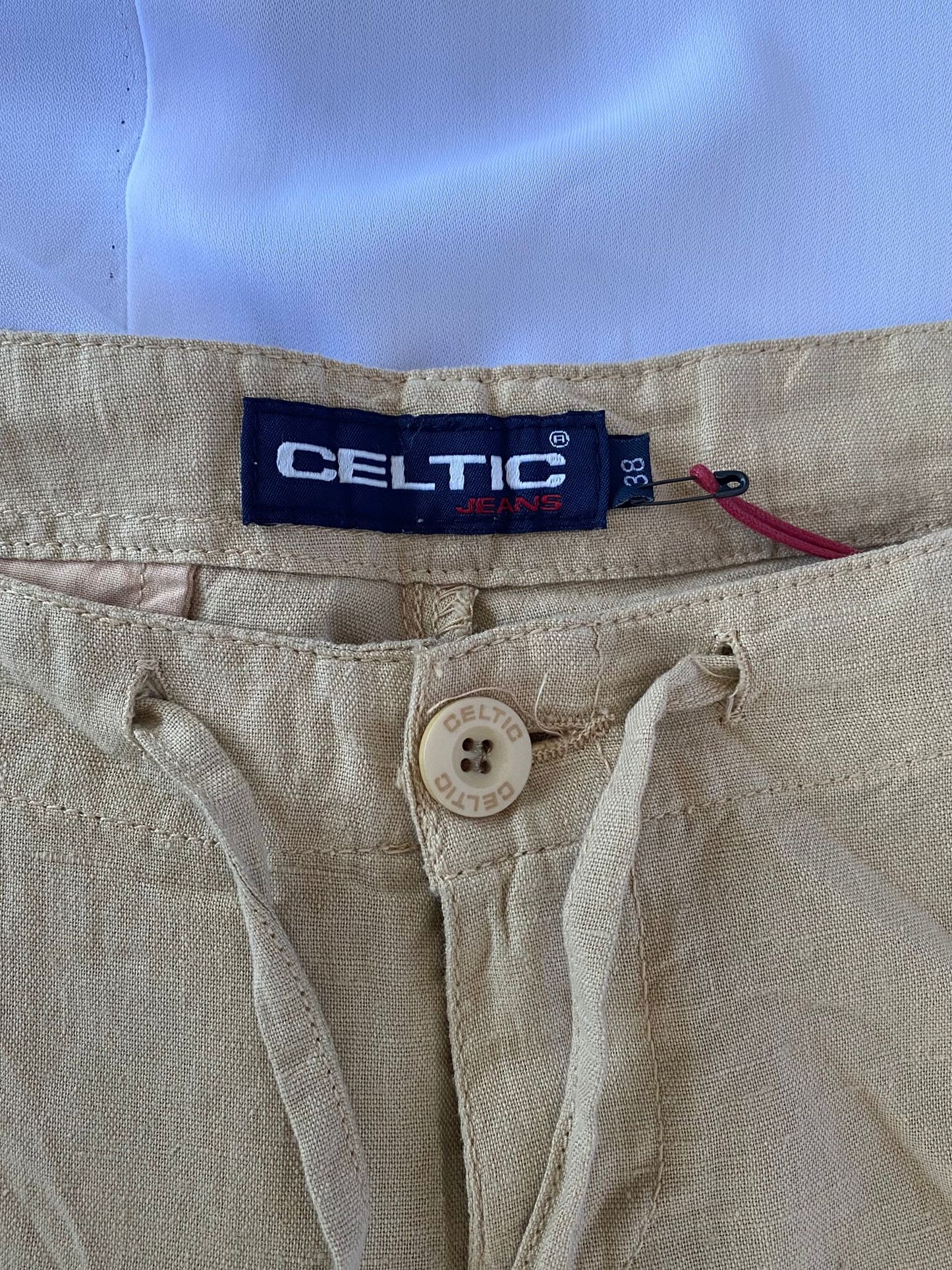 Calças Bege Celtic 38