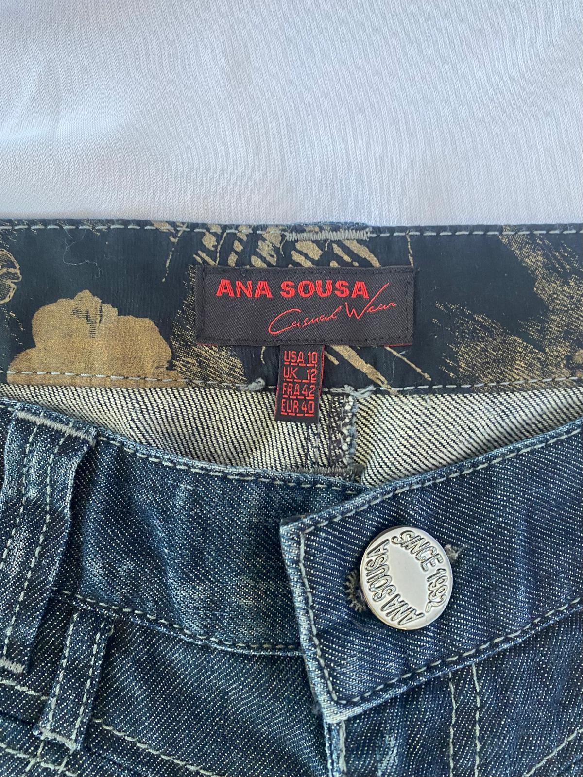 Calças de Ganga Ana Sousa 40