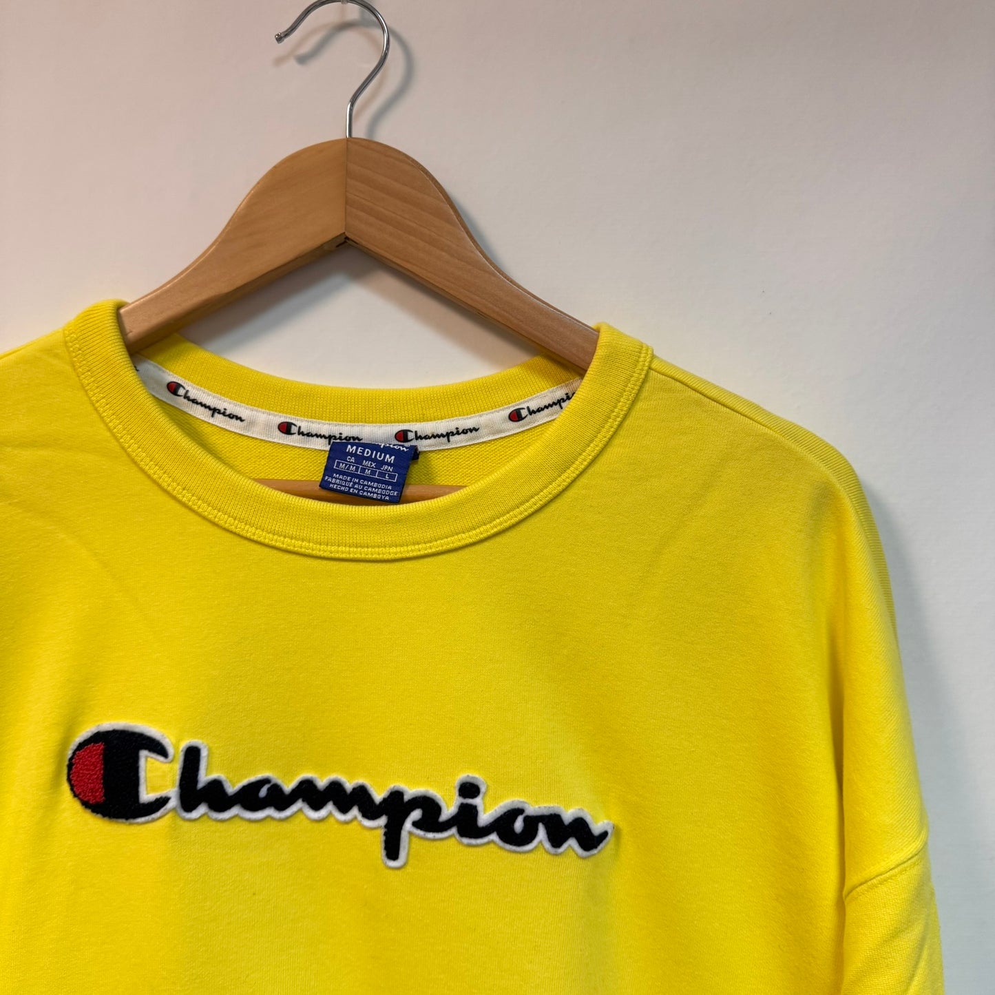 Camisola amarela Champion L