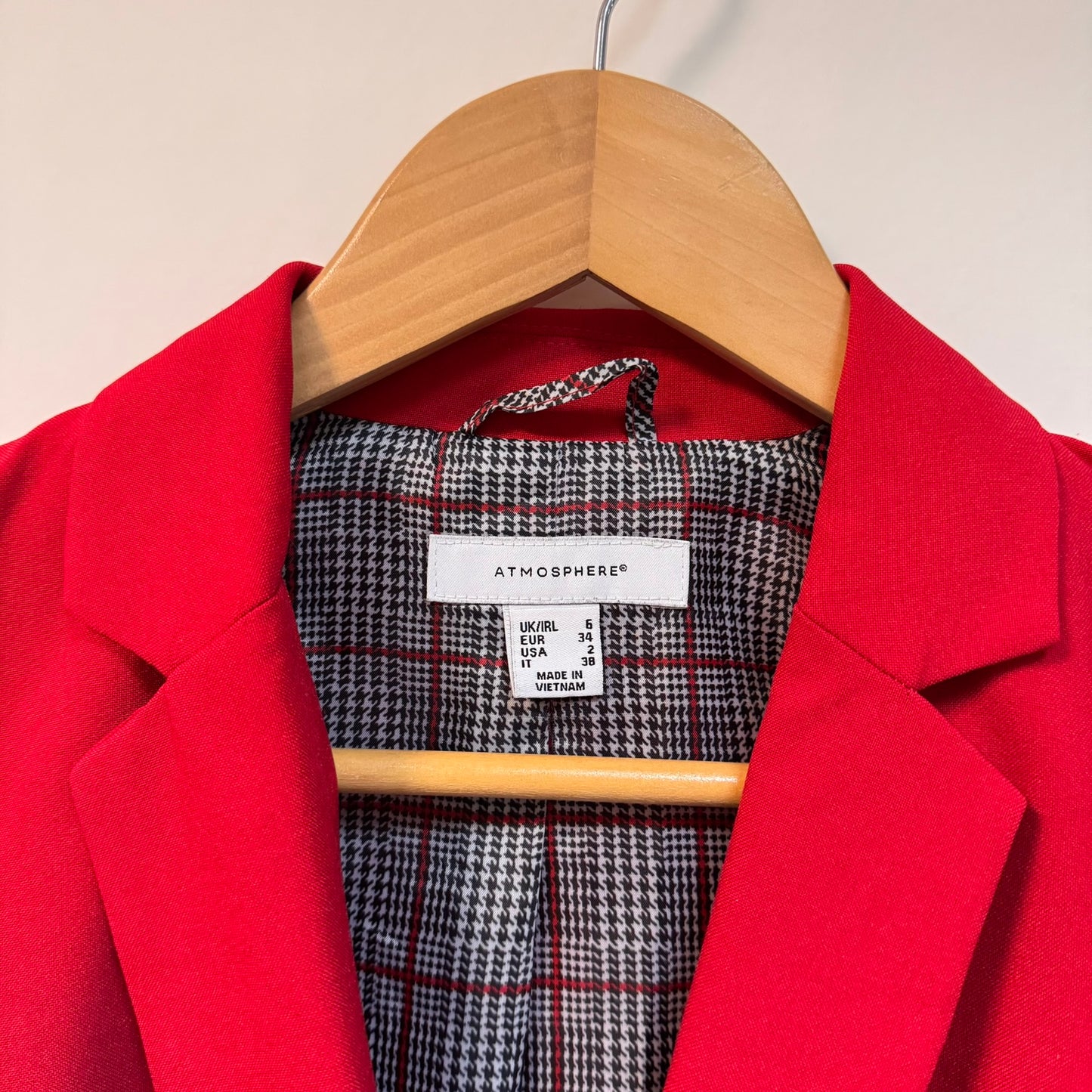 Blazer vermelho Atmosphere 34