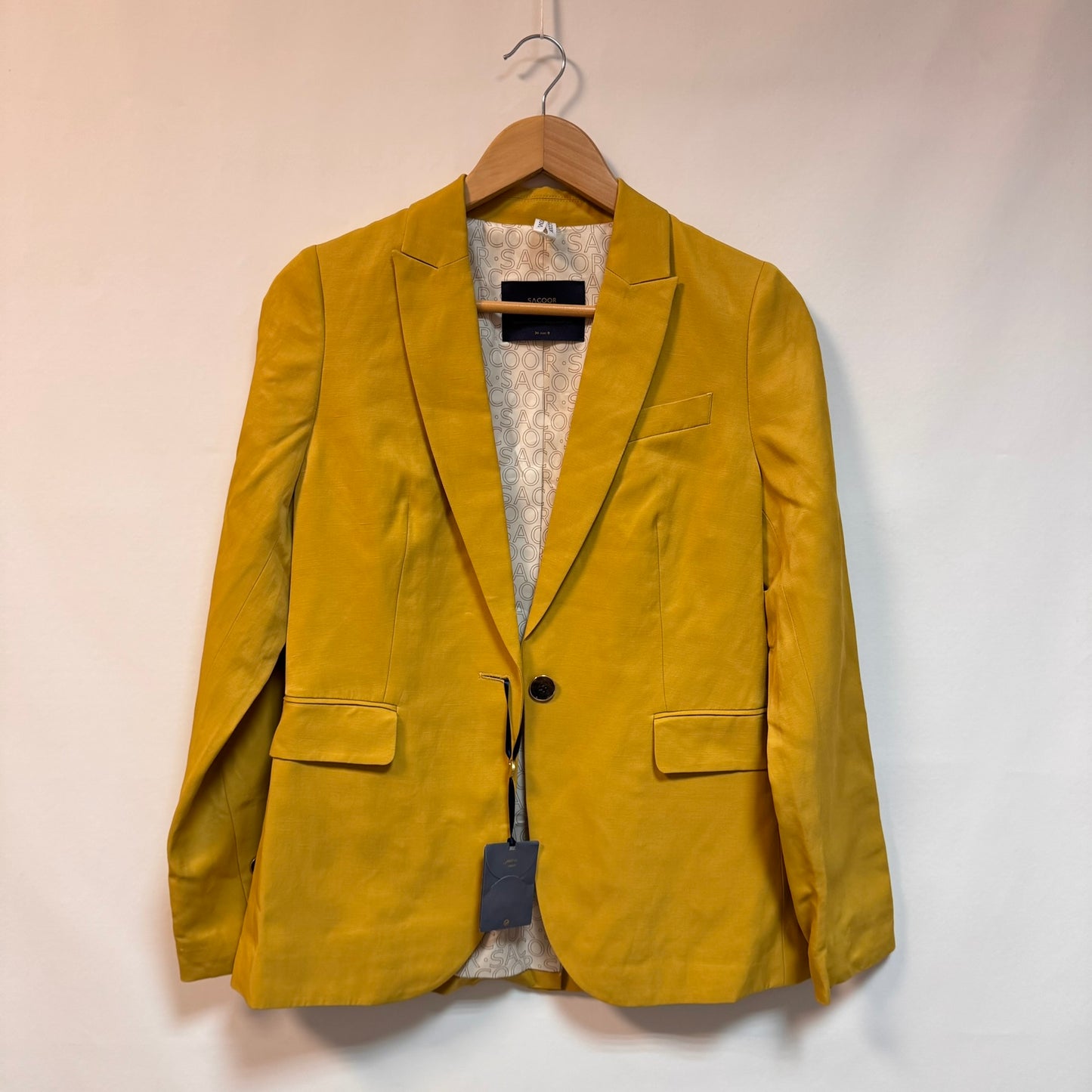 Blazer amarelo Sacoor 36