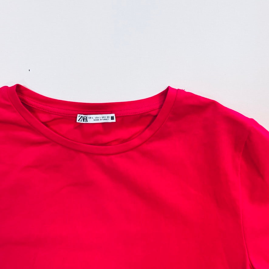 T-Shirt Cropped Zara L