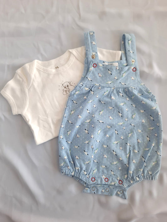 Conjunto Fofo + Body 3/6 meses